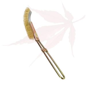 Brosse plate en laiton, 235mm – ‘Kikuwa’