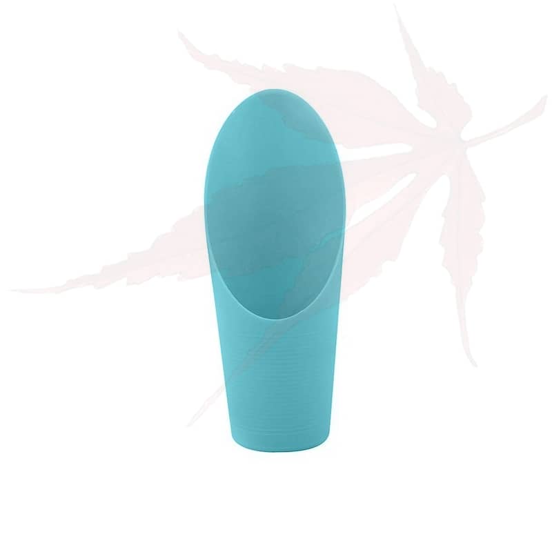 Godet à substrat en plastique bleu